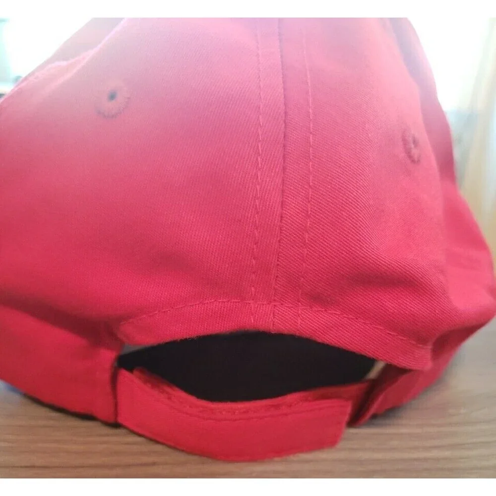 St Louis Cardinals Hat Cap Strap Back Mens MLB Baseball Outdoor Cap Red - Picture 3 of 7